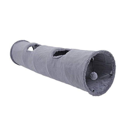 PAWZ Road Cat Tunnel Pet Toys Play Hide Tube with Ball For Large Cat Dogs Rabbit - Aimall