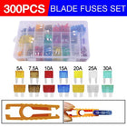 300PCS Car Blade Fuses Assortment Assorted Kit Blade Set Auto Truck Automotive - Aimall
