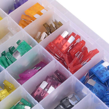 300PCS Car Blade Fuses Assortment Assorted Kit Blade Set Auto Truck Automotive - Aimall