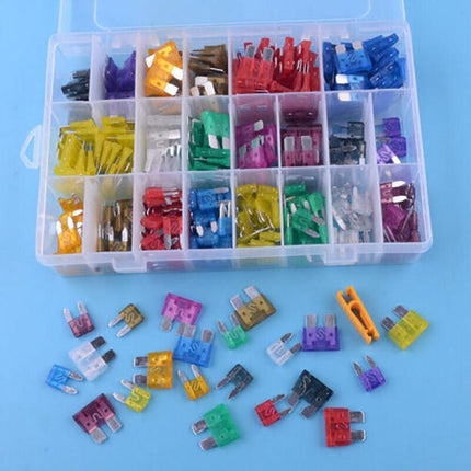 300PCS Car Blade Fuses Assortment Assorted Kit Blade Set Auto Truck Automotive - Aimall