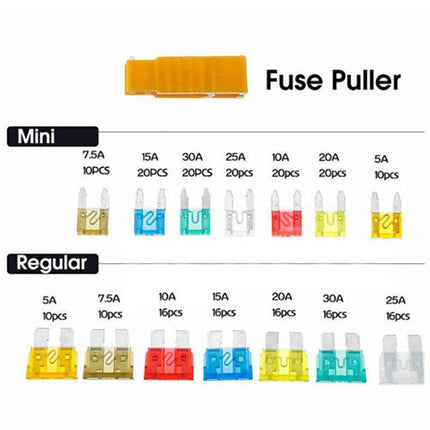 300PCS Car Blade Fuses Assortment Assorted Kit Blade Set Auto Truck Automotive - Aimall
