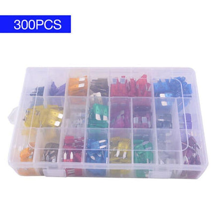 300PCS Car Blade Fuses Assortment Assorted Kit Blade Set Auto Truck Automotive - Aimall