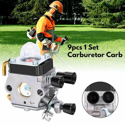 Carburetor Carb Air Fuel Filter Set For STIHL FS38 FS45 FS46 FS55 FS80 FS85 KM55 - Aimall