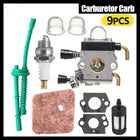 Carburetor Carb Air Fuel Filter Set For STIHL FS38 FS45 FS46 FS55 FS80 FS85 KM55 - Aimall