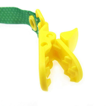 60 Random Colored Plastic Baby Pacifier Suspender Dummy Clip Badge Holder Craft - Aimall