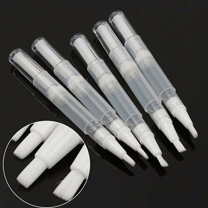 Nail Polish/Cuticle Oil Container Empty Twist Pens With Brushes Travel Portable - Aimall