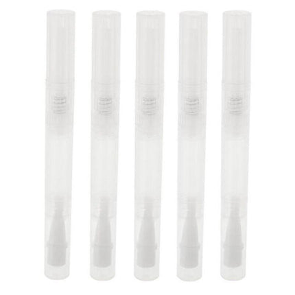 Nail Polish/Cuticle Oil Container Empty Twist Pens With Brushes Travel Portable - Aimall