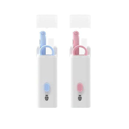 7 IN 1 Keyboard Cleaning Kit Laptop PC Earphone Cleaner Brush Remover Key Puller - Aimall