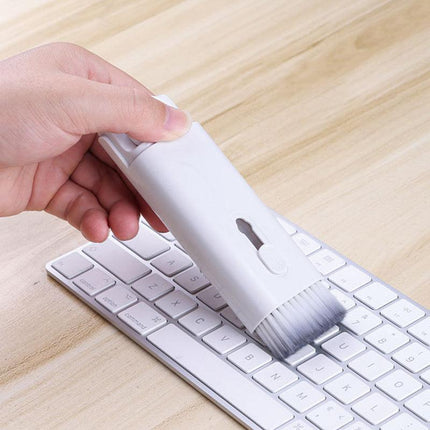 7 IN 1 Keyboard Cleaning Kit Laptop PC Earphone Cleaner Brush Remover Key Puller - Aimall