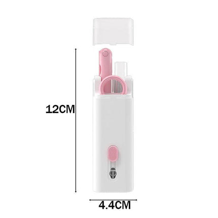 7 IN 1 Keyboard Cleaning Kit Laptop PC Earphone Cleaner Brush Remover Key Puller - Aimall