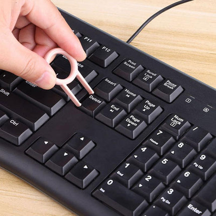 7 IN 1 Keyboard Cleaning Kit Laptop PC Earphone Cleaner Brush Remover Key Puller - Aimall