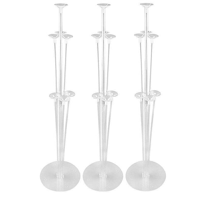 3/6/12 Set 70 cm Balloon Column Set Upright Base Stand Holder Wedding Party Deco - Aimall
