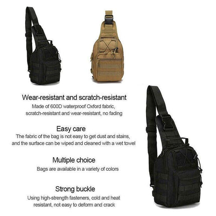 Free Freight Climb shoulder Hiking Trekking Backpack Tactical Outdoor Military - Aimall