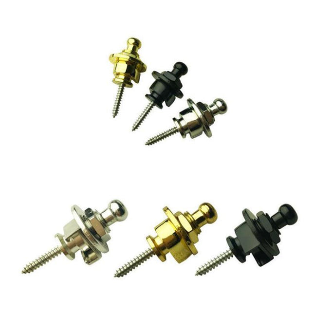 Buttons Straplocks Bass Replacement Strap Locks Electric Acoustic Guitar AU - Aimall