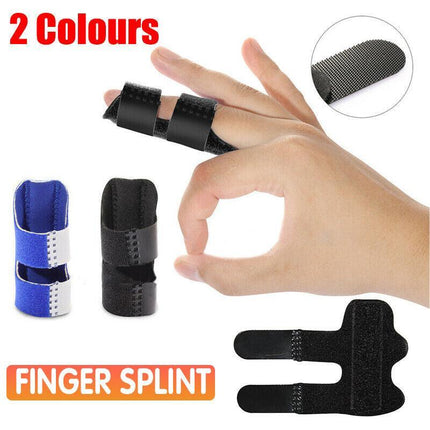 Finger Brace Splint Trigger Support Adjustable Seniors Joint Fix Pain Corrector - Aimall