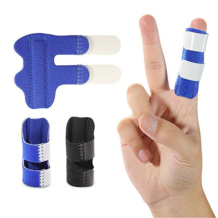 Finger Brace Splint Trigger Support Adjustable Seniors Joint Fix Pain Corrector - Aimall