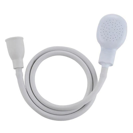 Pet Shower Spray Hose Single Tap Sink Bath Washing Holder Dog Head Attachment - Aimall