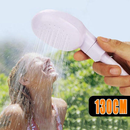 Pet Shower Spray Hose Single Tap Sink Bath Washing Holder Dog Head Attachment - Aimall