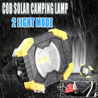 9000LM Solar COB LED Light Rechargeable Outdoor Camping Work Torch Flood Lamp AU - Aimall