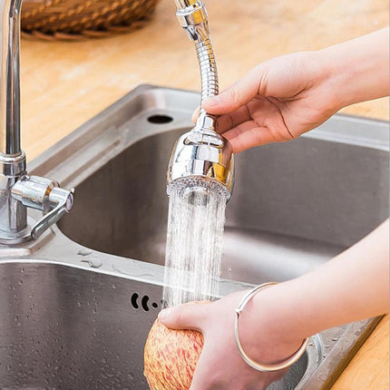 Kitchen Universal Faucet Splash-proof Head Pressurized Nozzle Bubbler 360° AU - Aimall