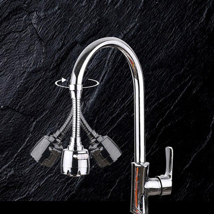 Kitchen Universal Faucet Splash-proof Head Pressurized Nozzle Bubbler 360° AU - Aimall