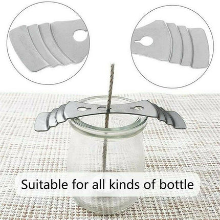 10 Metal Making Candle Wicks Holders Wick Holder Party Centering Center Device - Aimall