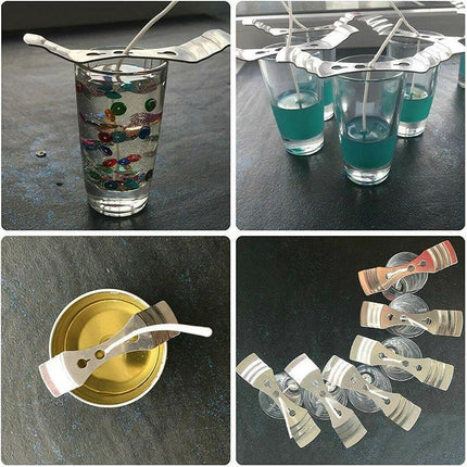 10 Metal Making Candle Wicks Holders Wick Holder Party Centering Center Device - Aimall