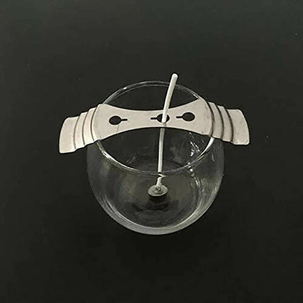 10 Metal Making Candle Wicks Holders Wick Holder Party Centering Center Device - Aimall