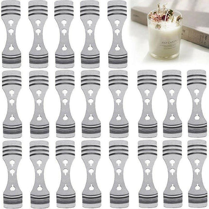 10 Metal Making Candle Wicks Holders Wick Holder Party Centering Center Device - Aimall