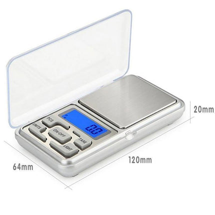 Pocket Mini Digital Kitchen Scales Jewellery Electronic Herbs - 0.01g to 200g AU - Aimall