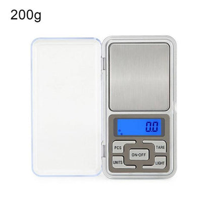 Pocket Mini Digital Kitchen Scales Jewellery Electronic Herbs - 0.01g to 200g AU - Aimall