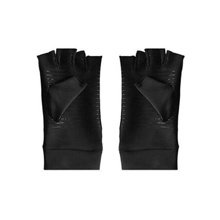 Compression Copper Arthritis Gloves Hand Wrist Brace Finger Pain Relief Support - Aimall