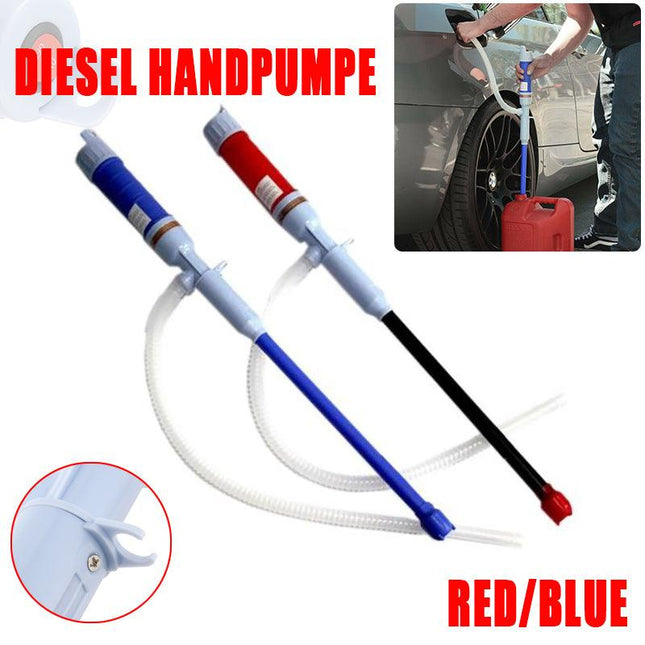 Portable Electric Hand Syphon Pump Pipe Oil Diesel Fuel Water Transfer Battery - Aimall