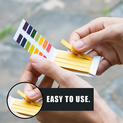 PH Test Strips Litmus Paper Saliva Urine Acid Alkaline Pool Liquid Indicator Set - Aimall