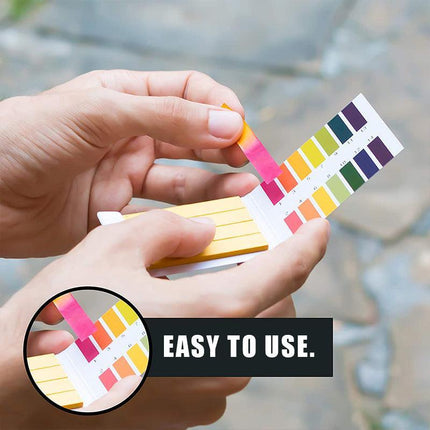 PH Test Strips Litmus Paper Saliva Urine Acid Alkaline Pool Liquid Indicator Set - Aimall