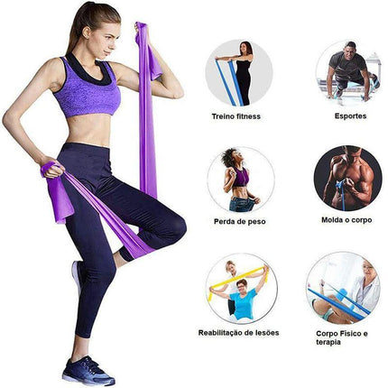 Premium Fitness Bands in Vibrant Colors