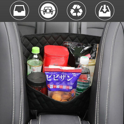 Advanced Between Car Seat Storage Bag Net Pocket Handbag Holder Organizer Bag AU - Aimall