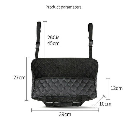Advanced Between Car Seat Storage Bag Net Pocket Handbag Holder Organizer Bag AU - Aimall