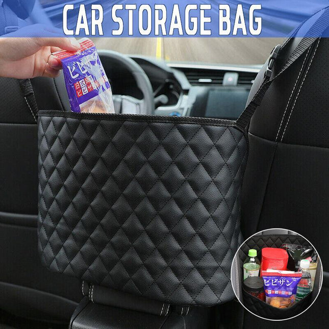 Advanced Between Car Seat Storage Bag Net Pocket Handbag Holder Organizer Bag AU - Aimall