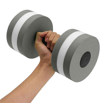 Water Dumbbells Aquatic Exercise Dumbells Water Aerobics Workouts Barbells AUS - Aimall