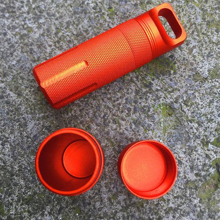 New 1PC EDC Survival Kit Waterproof Seal Bottle Capsule Storage Container Tool - Aimall