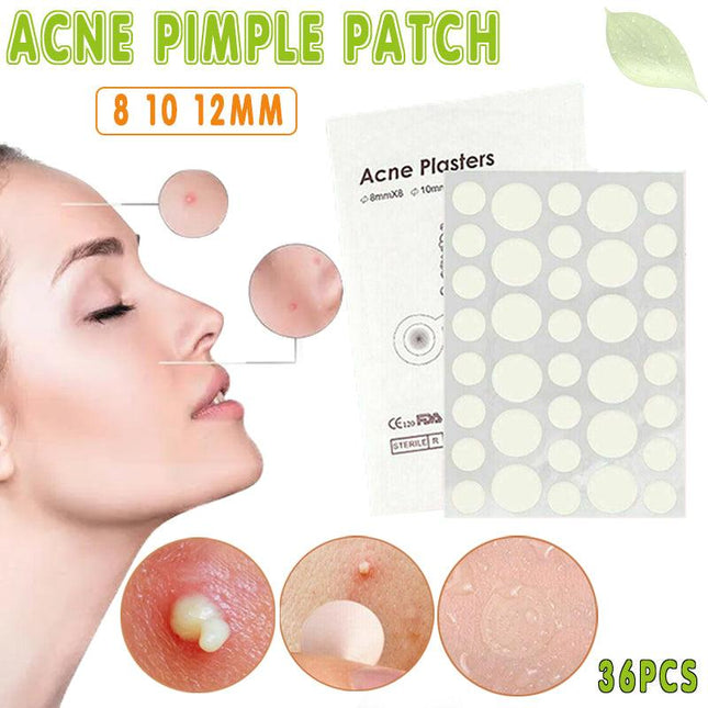 36 Pcs Acne Pimple Plasters Patch Removal Blemish Control Skin Facial Care Spot - Aimall