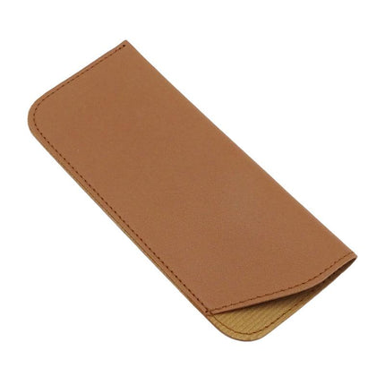 Leather Eyeglass Sunglasses Reading Glasses Case Soft Pouch Bag Pocket AU SELLER - Aimall