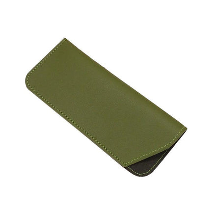 Leather Eyeglass Sunglasses Reading Glasses Case Soft Pouch Bag Pocket AU SELLER - Aimall