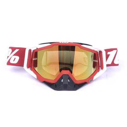 Motorcycle Racing Goggles Motocross MX MTB ATV UTV Dirt Bike Off-road Eyewear AU - Aimall