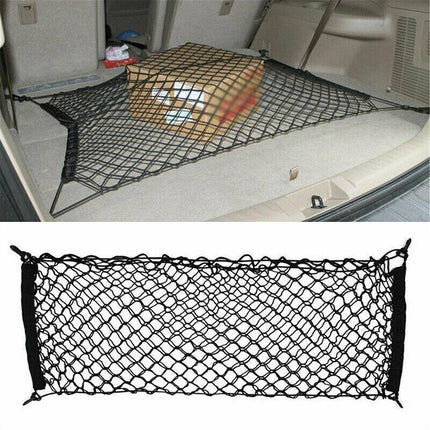 Car Net Organizer Storage Large Boot Cargo Trunk Luggage Tidy SUV Rear Universal - Aimall