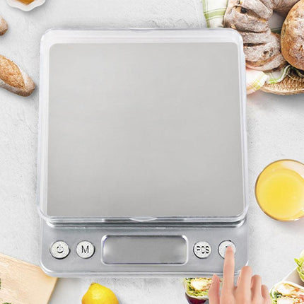 3kg/0.1g Kitchen Digital Scale LCD Electronic Balance Food Weight Postal Scales - Aimall