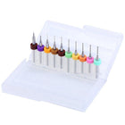 10X 0.1-1.0MM/0.3-1.2MM Carbide Micro Mini Drill Bit Tungsten Steel Rotary Tool - Aimall