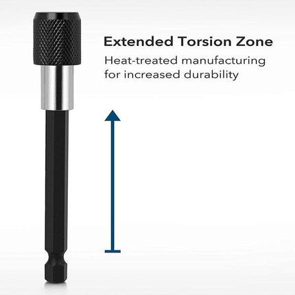 3Pcs Screwdriver Extension Kit Quick Release 1/4 Hex Shank Holder Drill Bit Set - Aimall