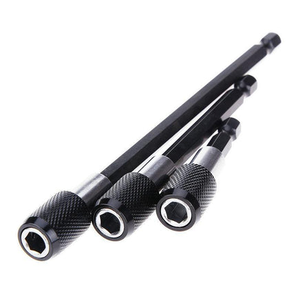 3Pcs Screwdriver Extension Kit Quick Release 1/4 Hex Shank Holder Drill Bit Set - Aimall